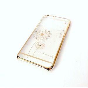 3/$30 DANDELION gold diamonds iPhone 6 + 6s case